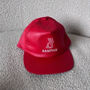 FOUR THREAD SAMPAIX CAP - RED